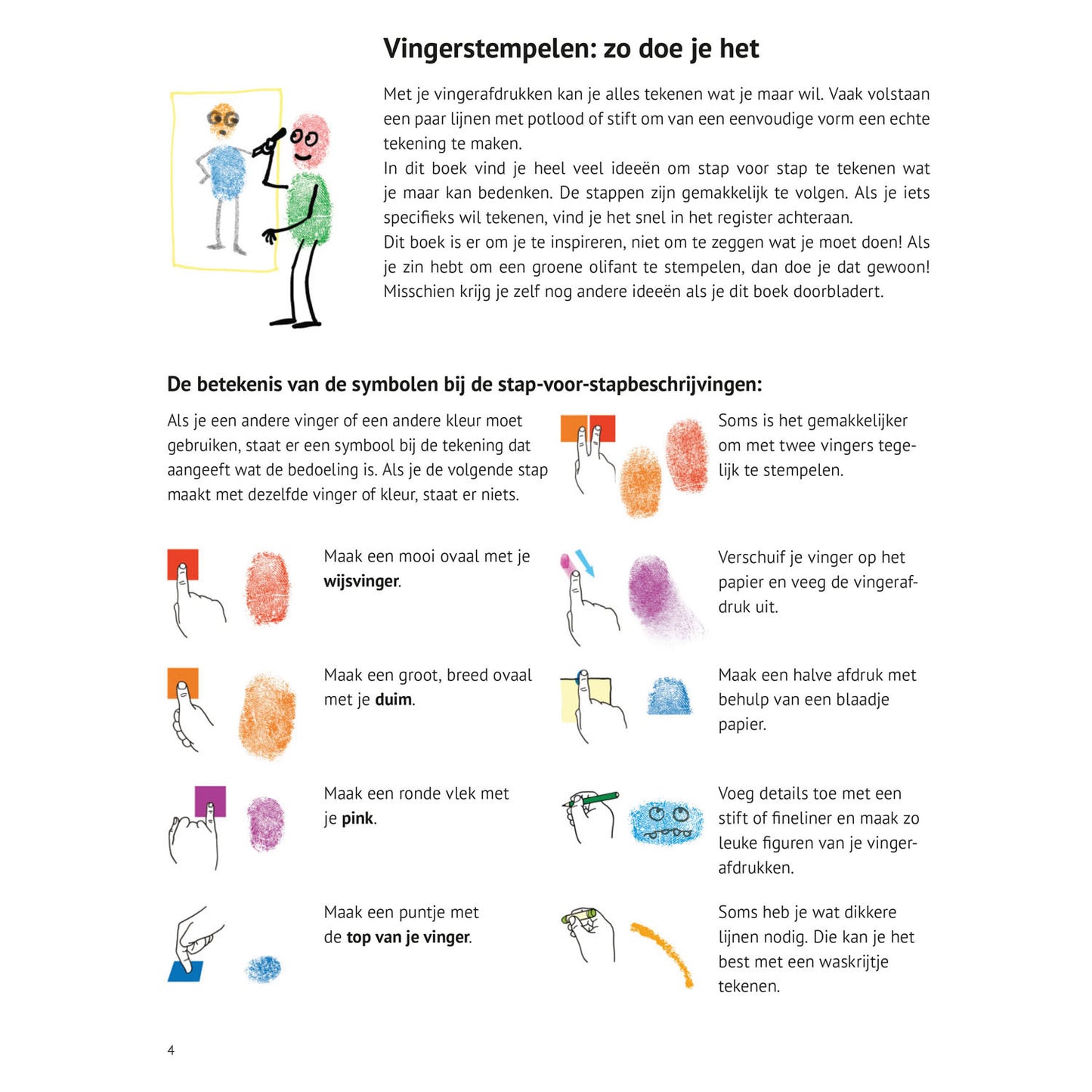 Deltas Ich kann 101 Dinge mit Fingerfarbe Hobbybuch zeichnen