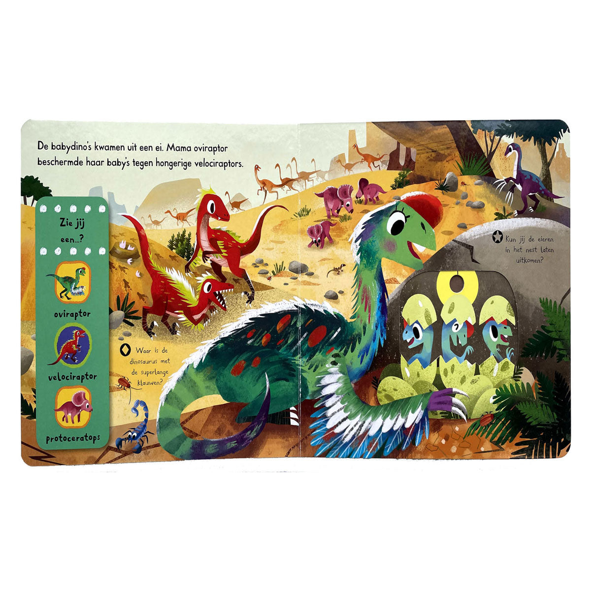Deltas Watch and Discover! Am Dinos Flapjesboek