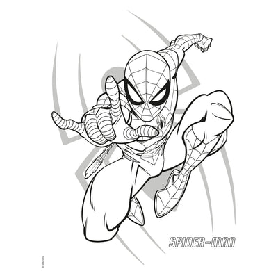 Deltas Spider-Man Farbblock