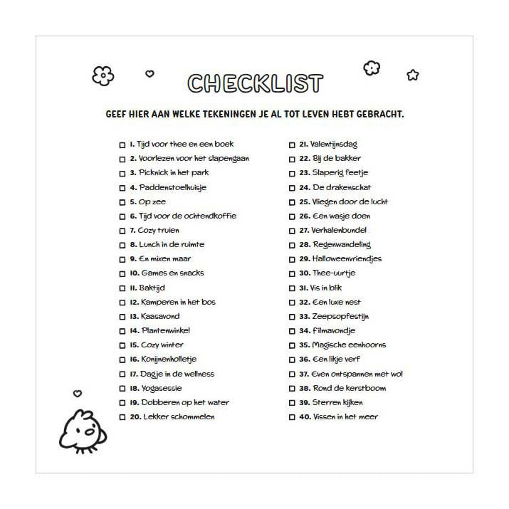 Deltas gemütliches, süßes Malbuch