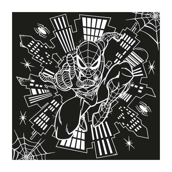 Deltas Marvel-Spider-Man-Rubbelkarten
