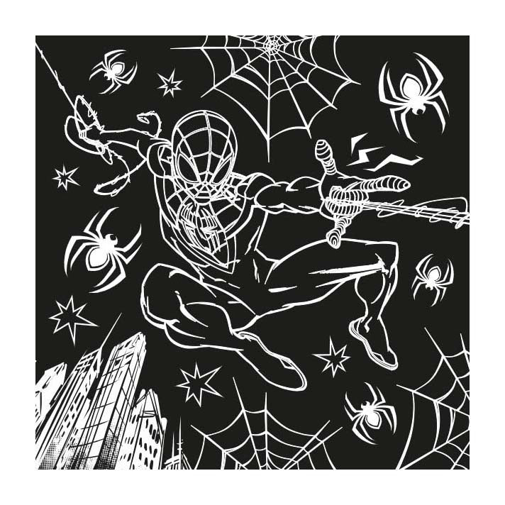 Deltas Marvel-Spider-Man-Rubbelkarten