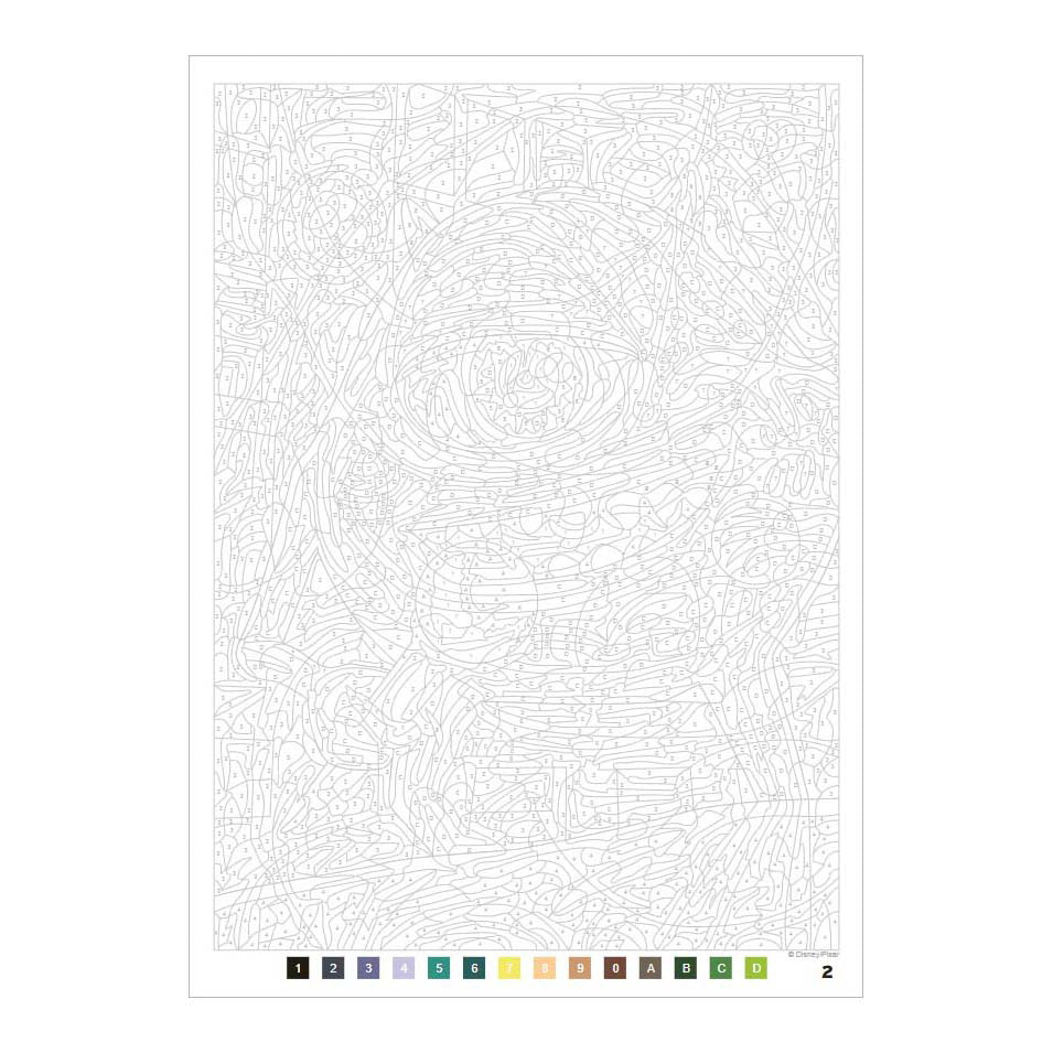 Deltas Pixar – Farbe nach Zahlen