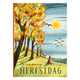 Deltas an einem sonnigen Herbsttag