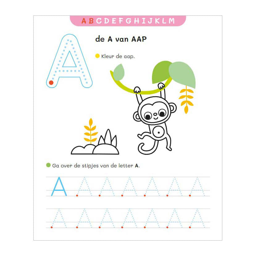 Deltas ist mein erstes ABC-Übungsheft für 4-6 Jahre.