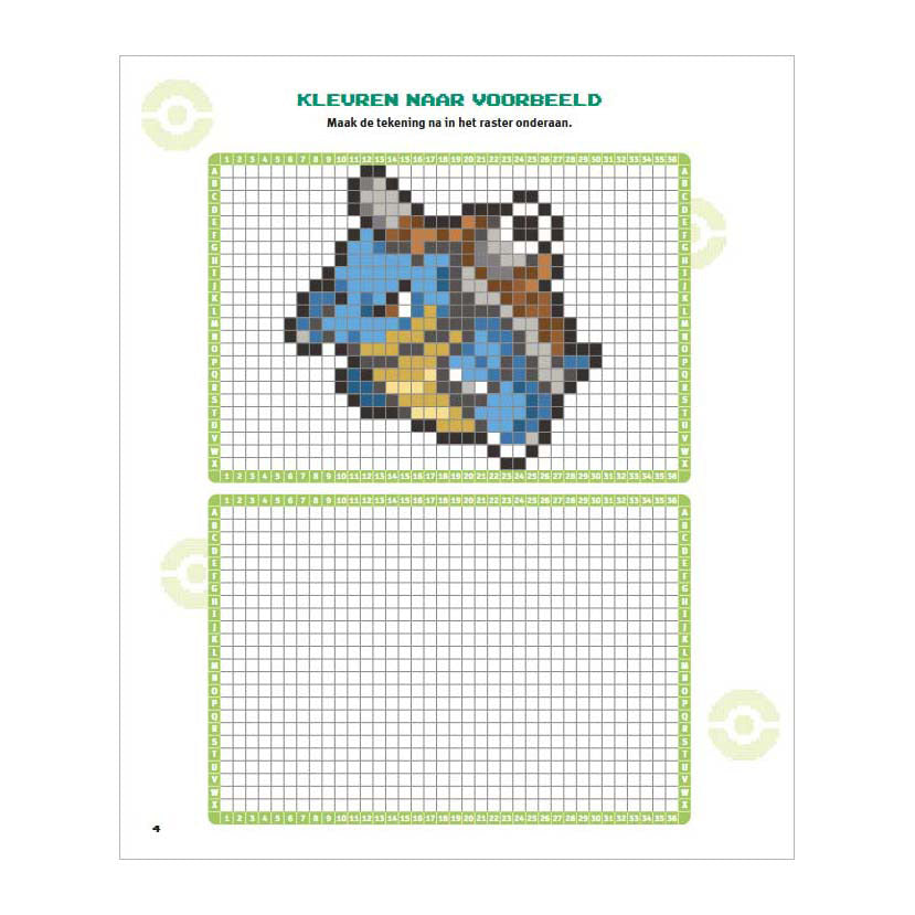 Deltas Pokémon-Pixel-Malspaß