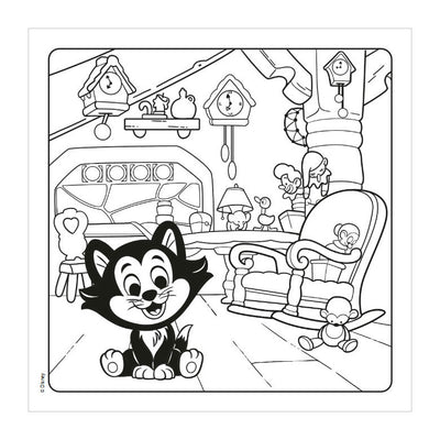 Deltas Disney-Malbuch-Klassiker mit niedlichen, gemütlichen Farben