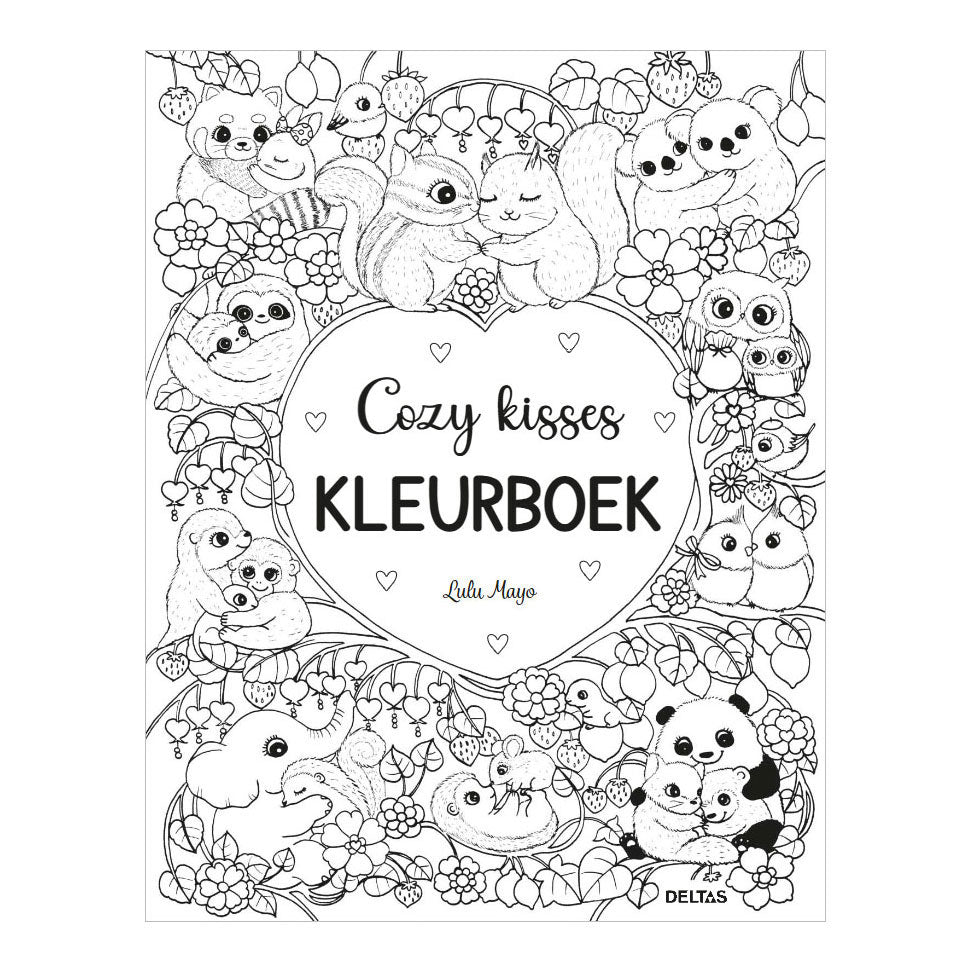 Malbuch „Deltas gemütliche Küsse“.