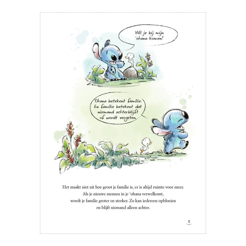 Deltas Disney Stitch Ohana bedeutet Familie
