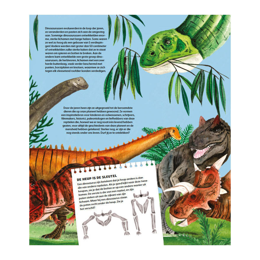 Deltas, die wunderbare Welt der Dinosaurier