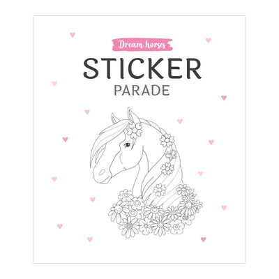 Deltas Traumpferde-Stickerparade – Malbuch