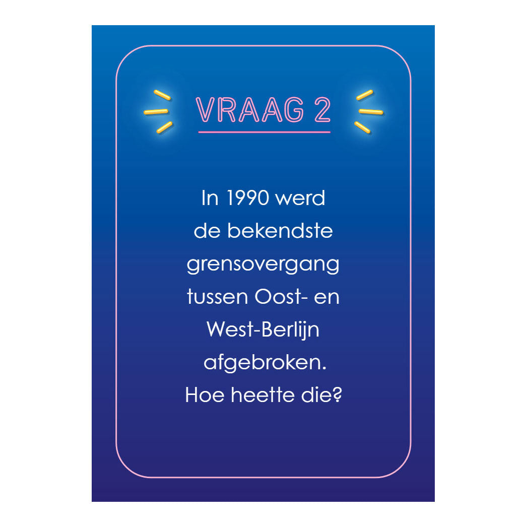 Deltas Hurra 50 Jahre! Quiz