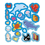 Deltas, mein erstes Stickerbuch „Tiere des Meeres“. - afbeelding 4