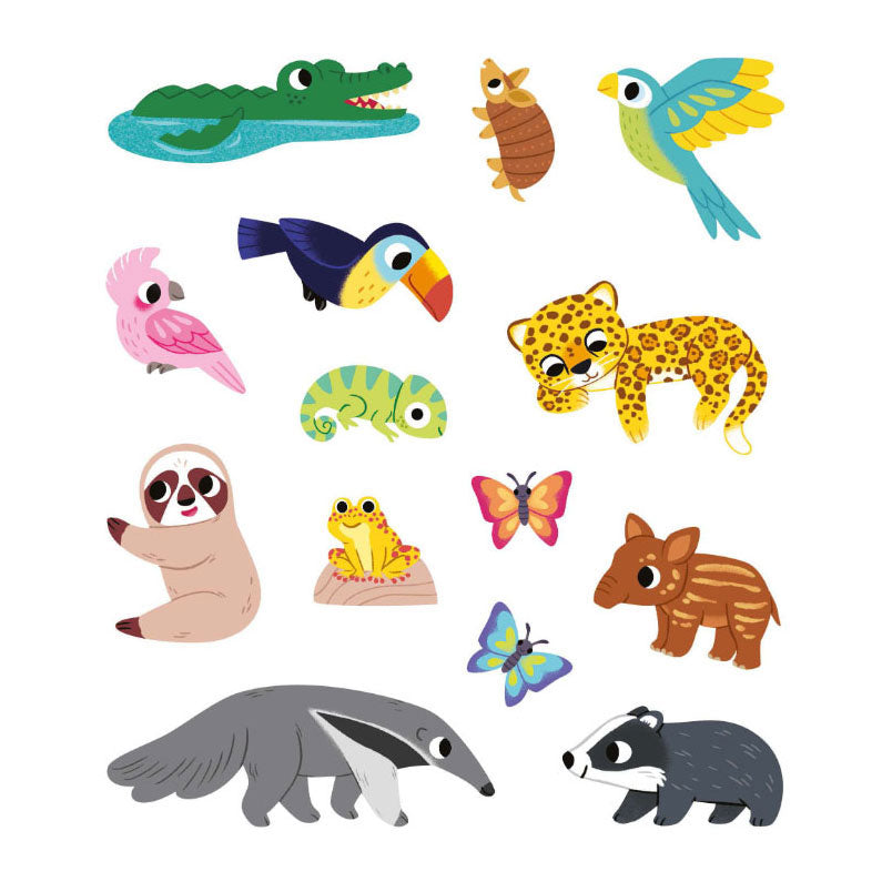 Deltas mein erstes Stickerbuch Tiere der Welt
