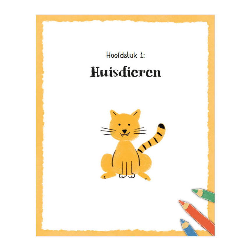 Deltas mein erstes Zeichenbuch – glückliche Tiere