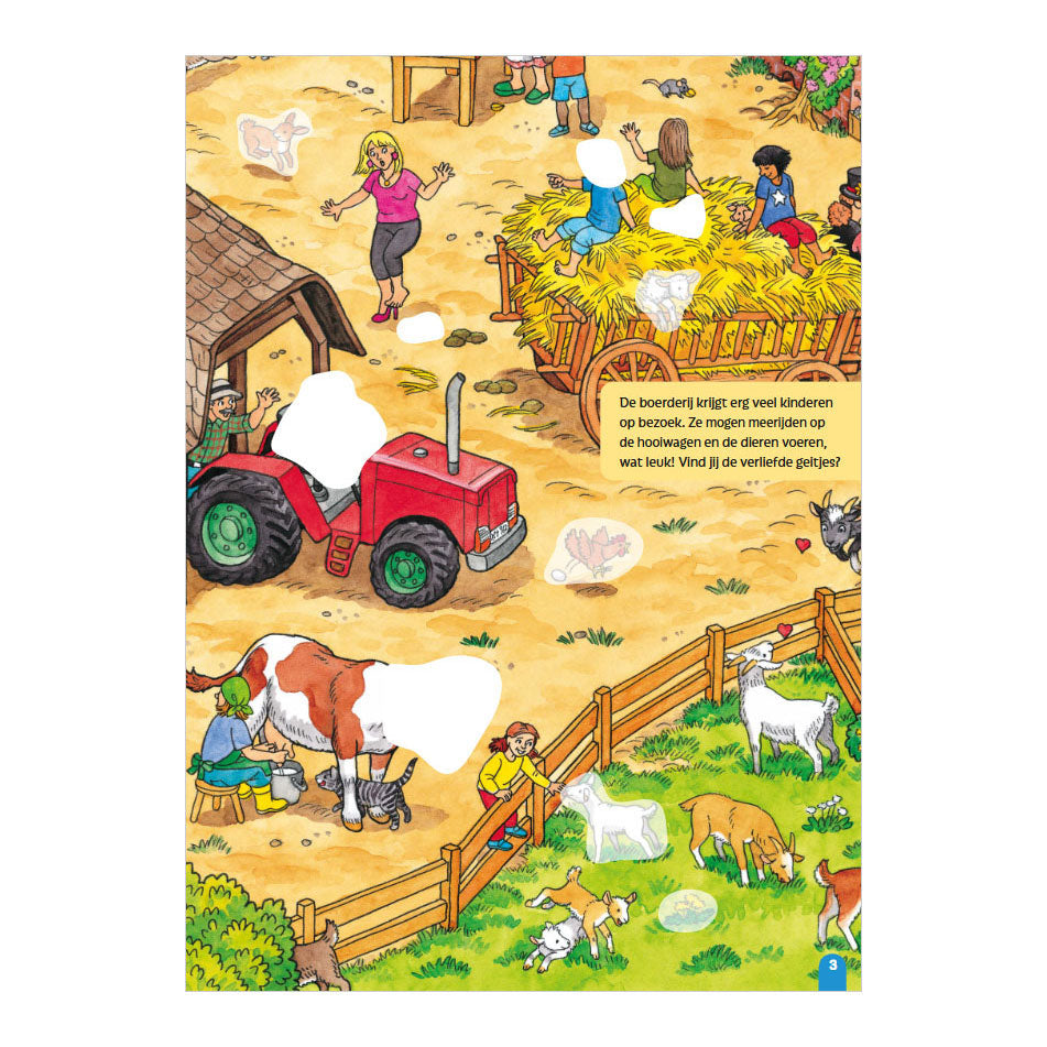 Deltas mein lustiges Suchbuch mit Aufklebern – Tiere