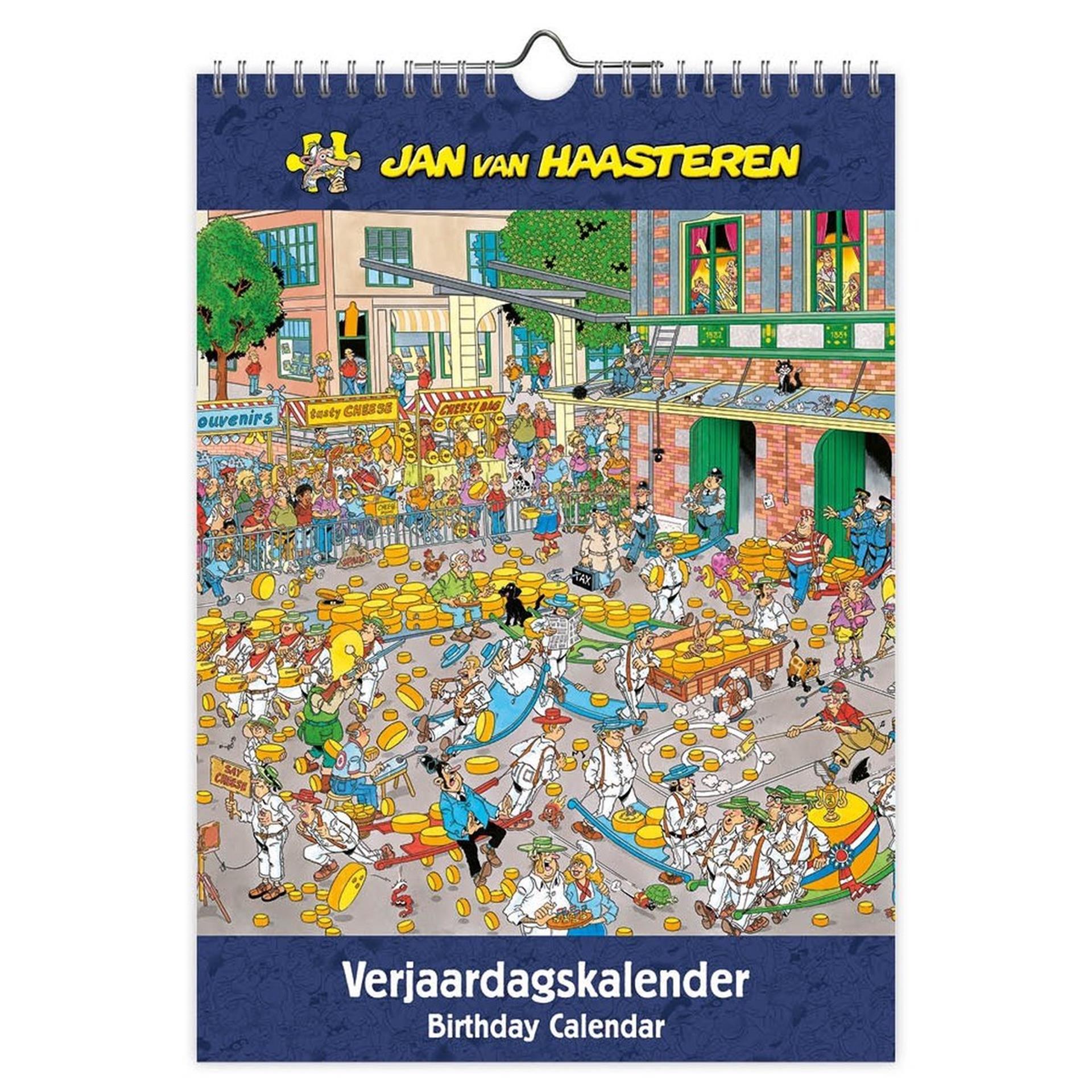 Jan van Haasteren A4 Geburtstagskalender