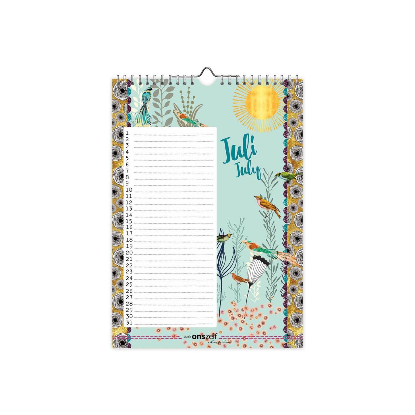 Comello Geburtstagskalender Studio Uns selbst, A4