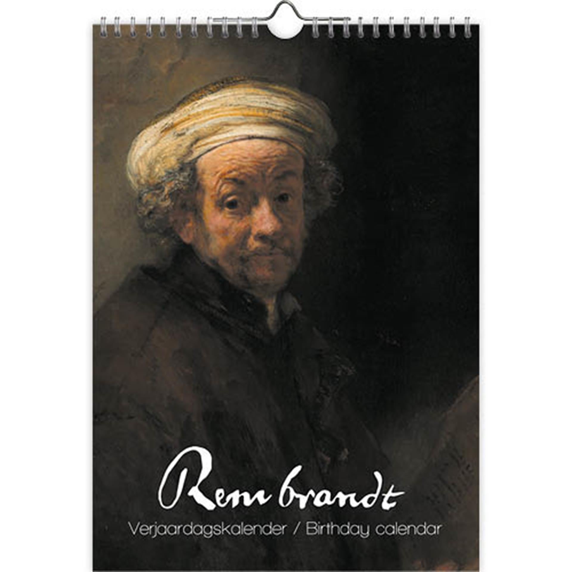 Comello Rembrandt A4 Geburtstagskalender