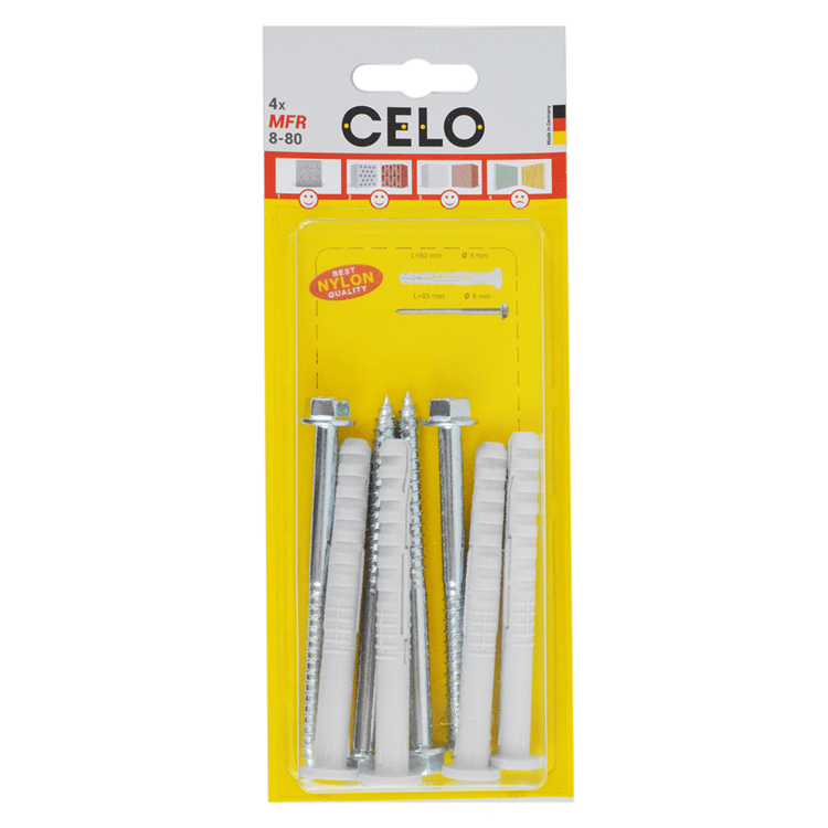 Celo 1065489 – multifunktionaler Fensterstecker mfr 8–80 sb tx | 5 Stück