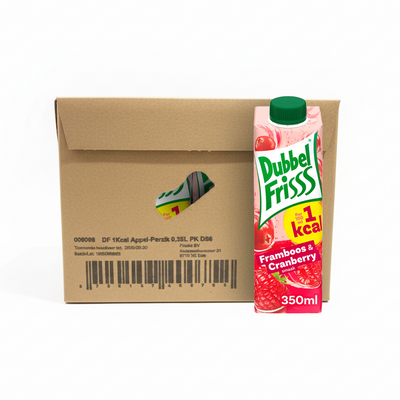 Dubbelfrisss 1kcal Himbeere Cranberry (8x 350ml)