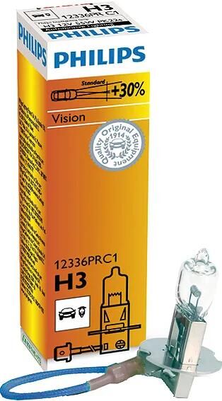 Philips Lampe H3 12V 55W PK22S | 10 Stk