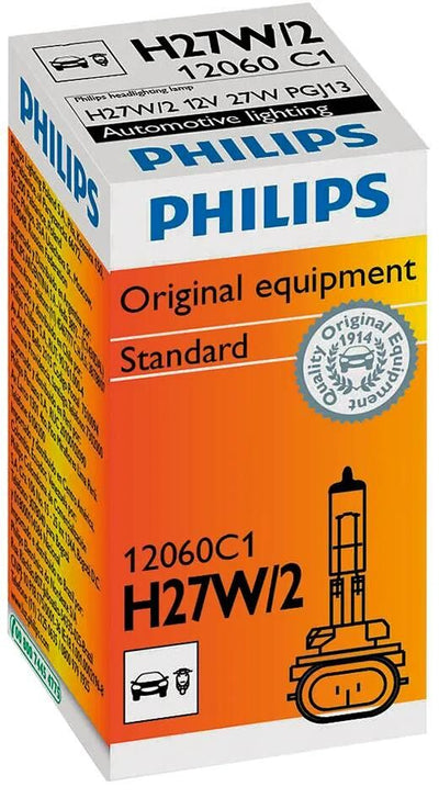 Philips Scheinwerfer-Halogenlampe H27 W2 12 V 27 Watt