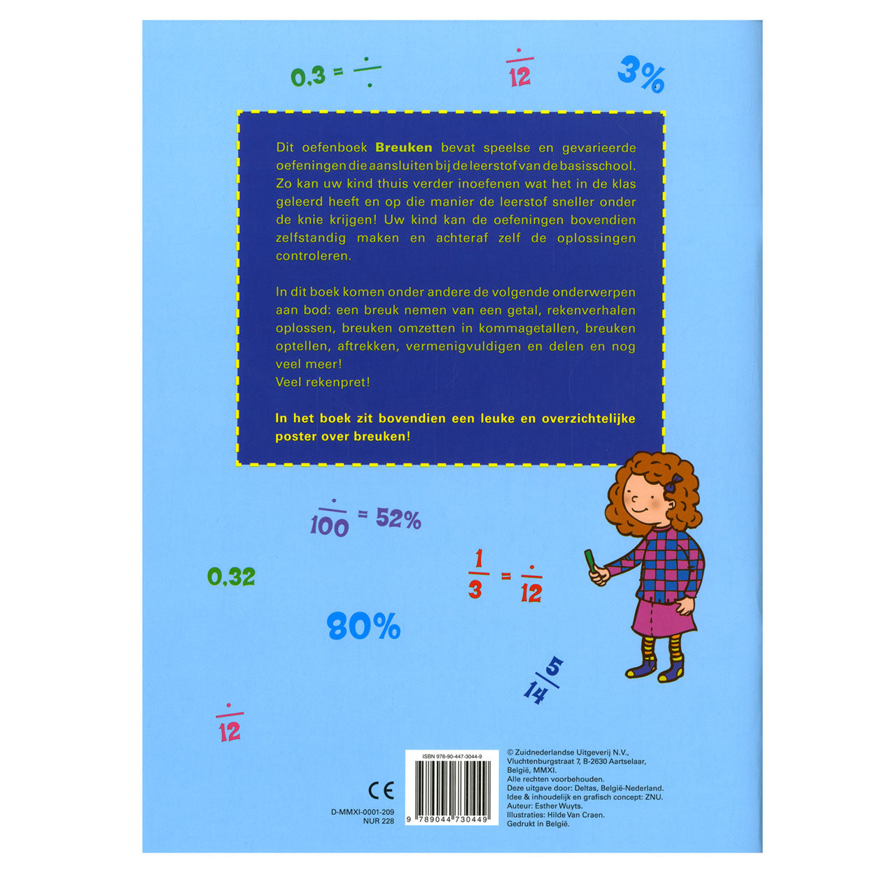Mein Übungsbuch mit Poster - Berechnung mit Frakturen (9-11 Jahre)