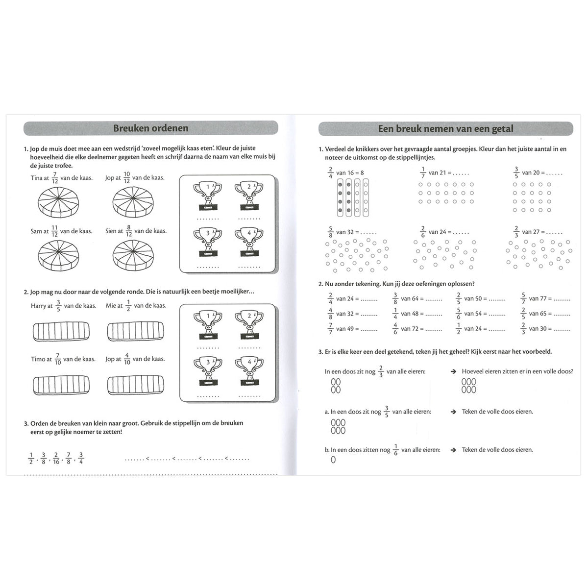 Mein Übungsbuch mit Poster - Berechnung mit Frakturen (9-11 Jahre)