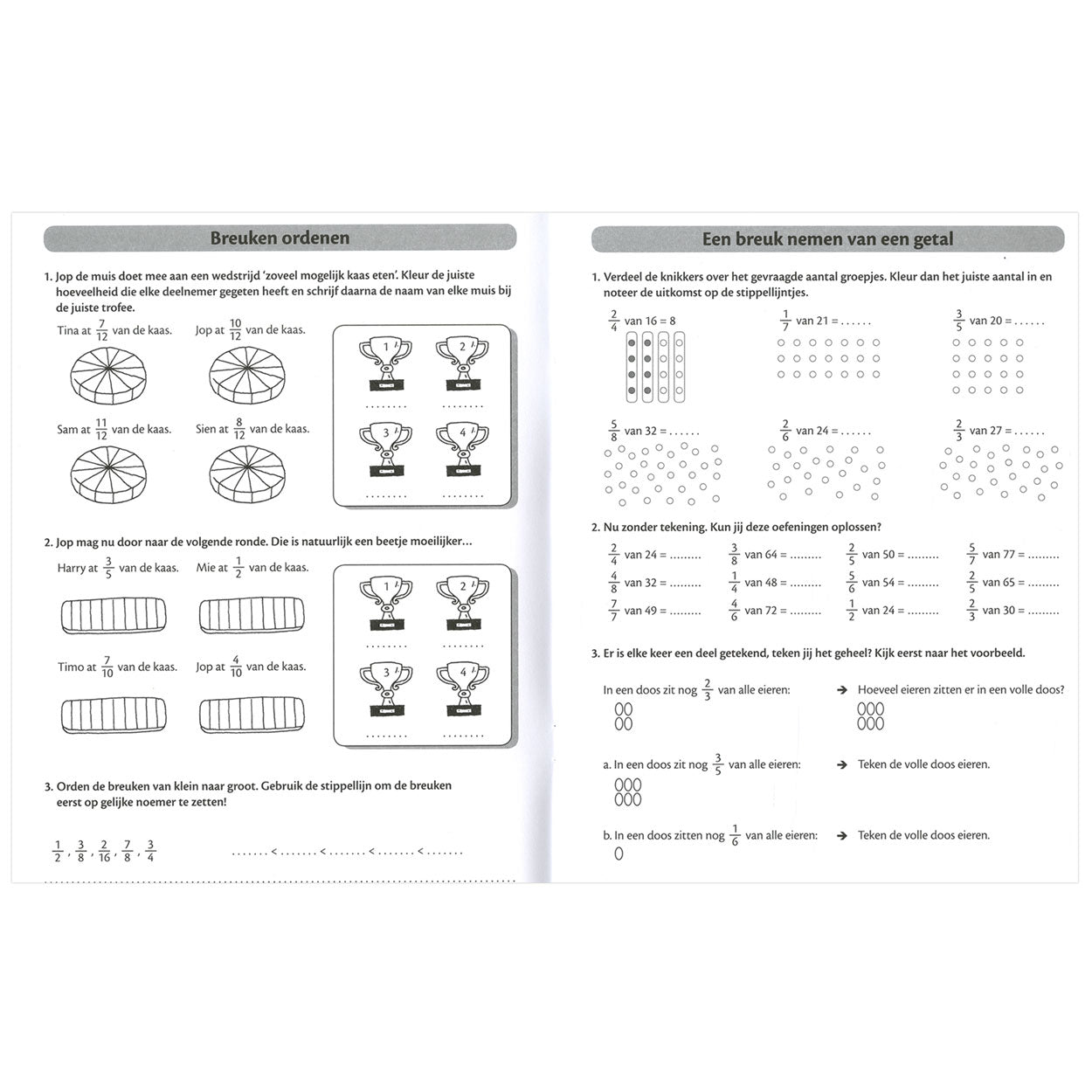 Mein Übungsbuch mit Poster - Berechnung mit Frakturen (9-11 Jahre)
