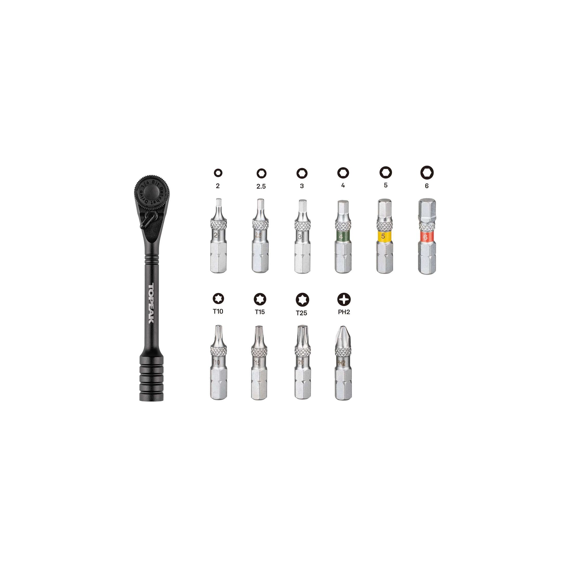 Topeak Ratel Key Ratchet -Rakete Essentiell