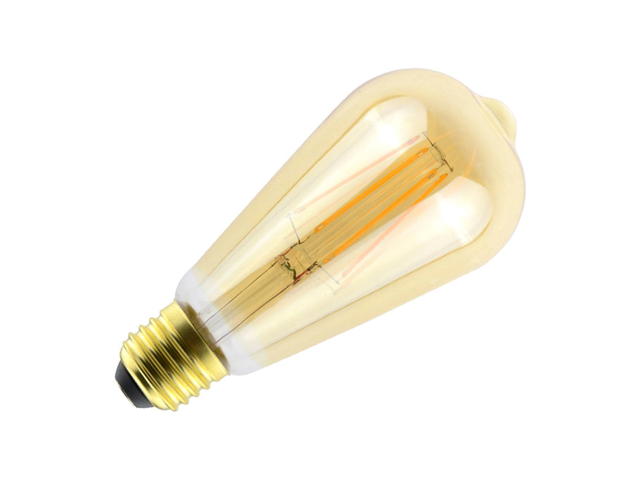 Sylvania LED -Lampe Retro E27 560 LM klares Gold