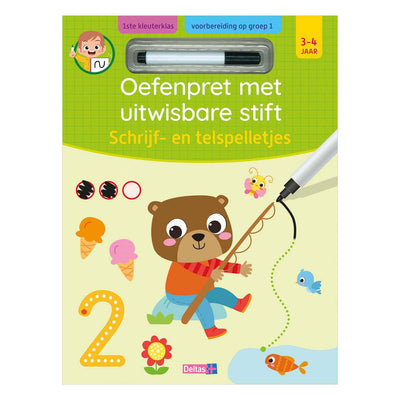 Deltas Schreib- und Zählspiele (3-4 Jahre)