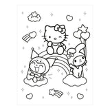 Deltas „Hello Kitty and Friends Super Color Parade“-Malbuch - afbeelding 3