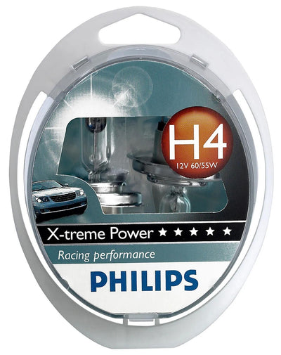 Philips Scheinwerferlampe, H4-Sockel: P43T-38 12V60 55W