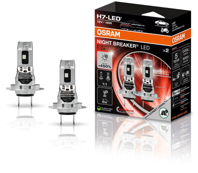 Osram-Lampe H7 450 2VP LEDSpeed Nightbreaker 12V16W