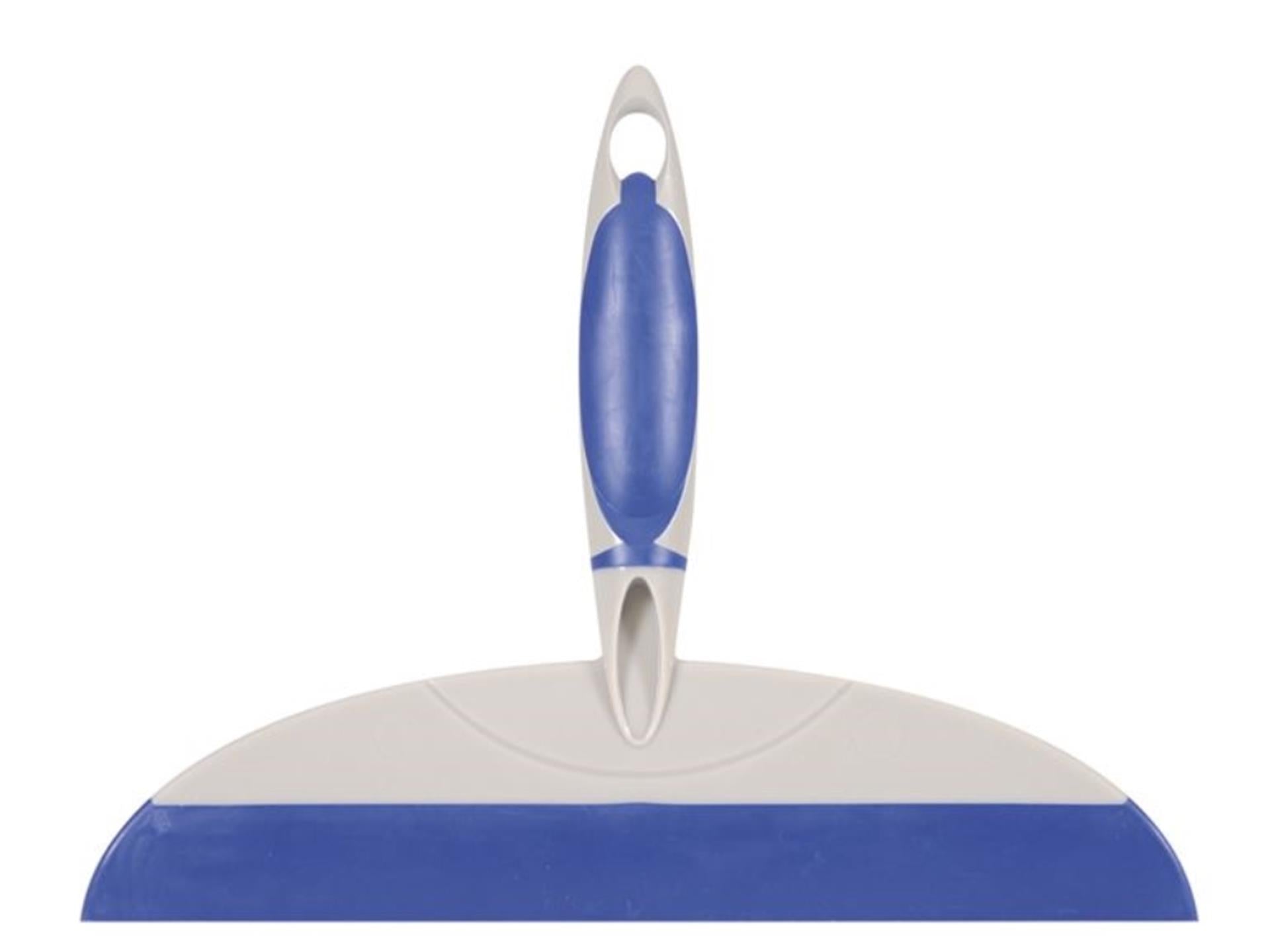Linea Linea Softwise Duschwischer mit Saugkappe blau weiß