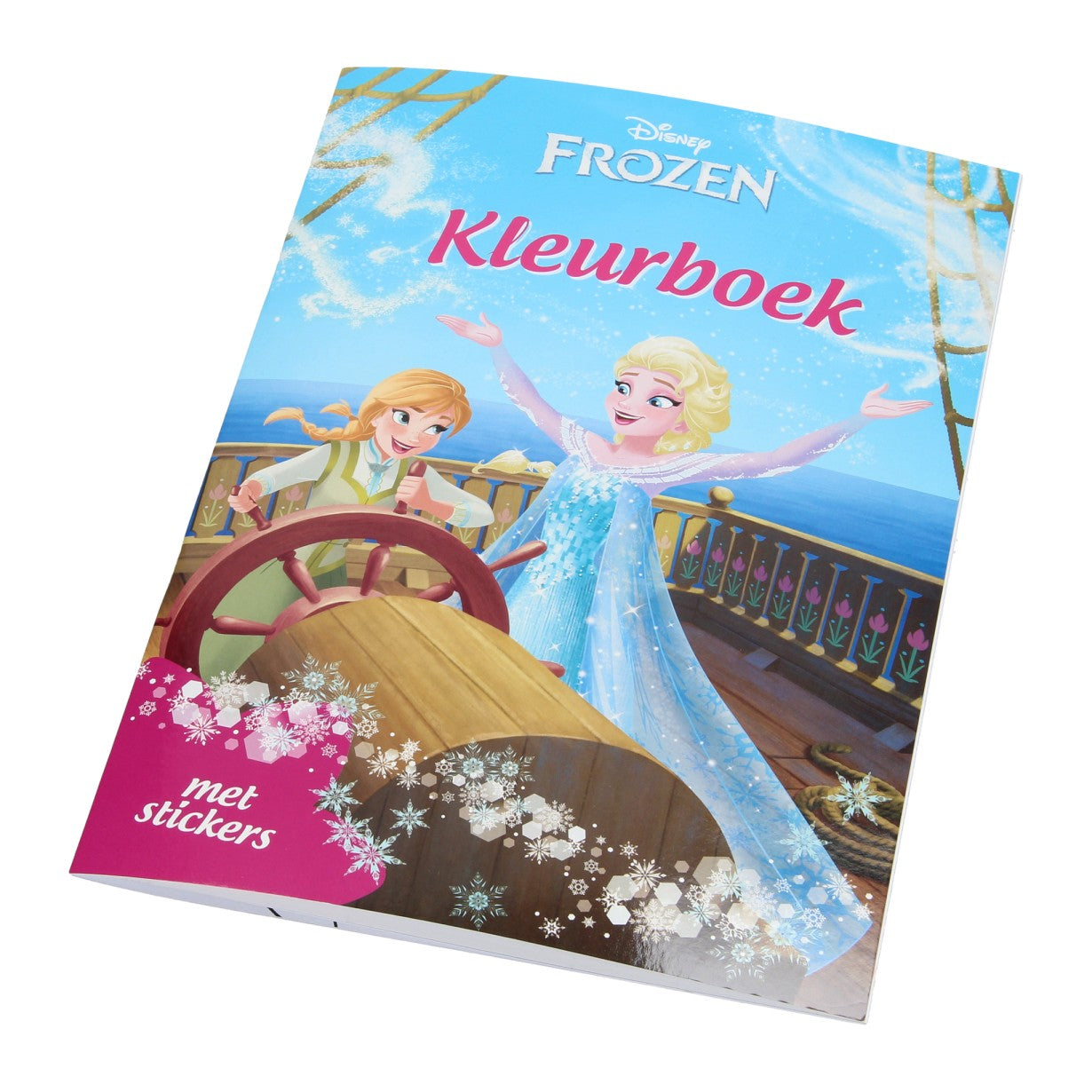 Buch Specials Nederland BV Frozen Colorbook mit Aufklebern