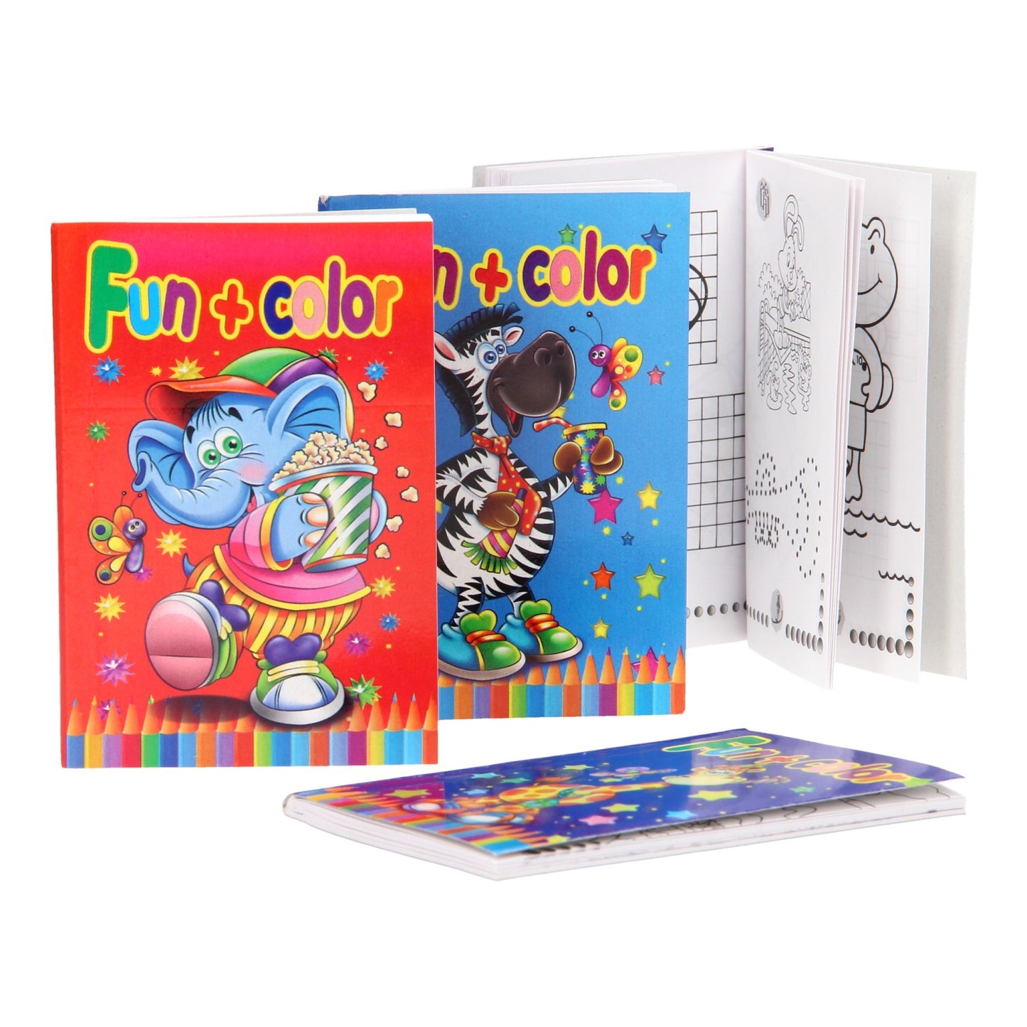 Buch-Specials Niederlande BV, lustiges Farb-, Mal- und Spieleheft