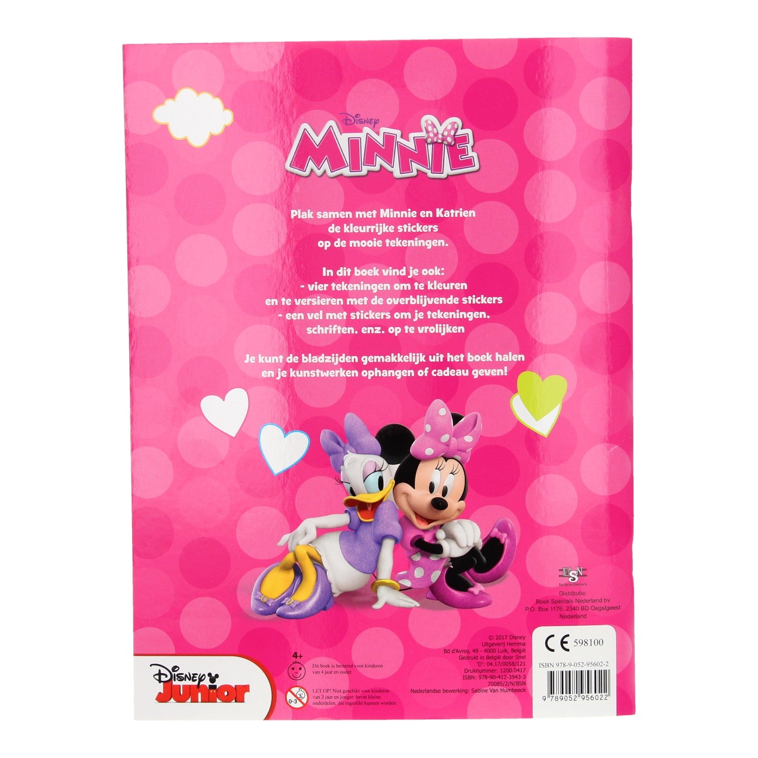 Minnie Mouse Sticker und Malbuchbuch