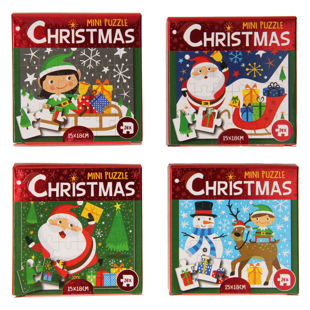 Gewinnt Holland Mini Puzzle Weihnachten, 24st.