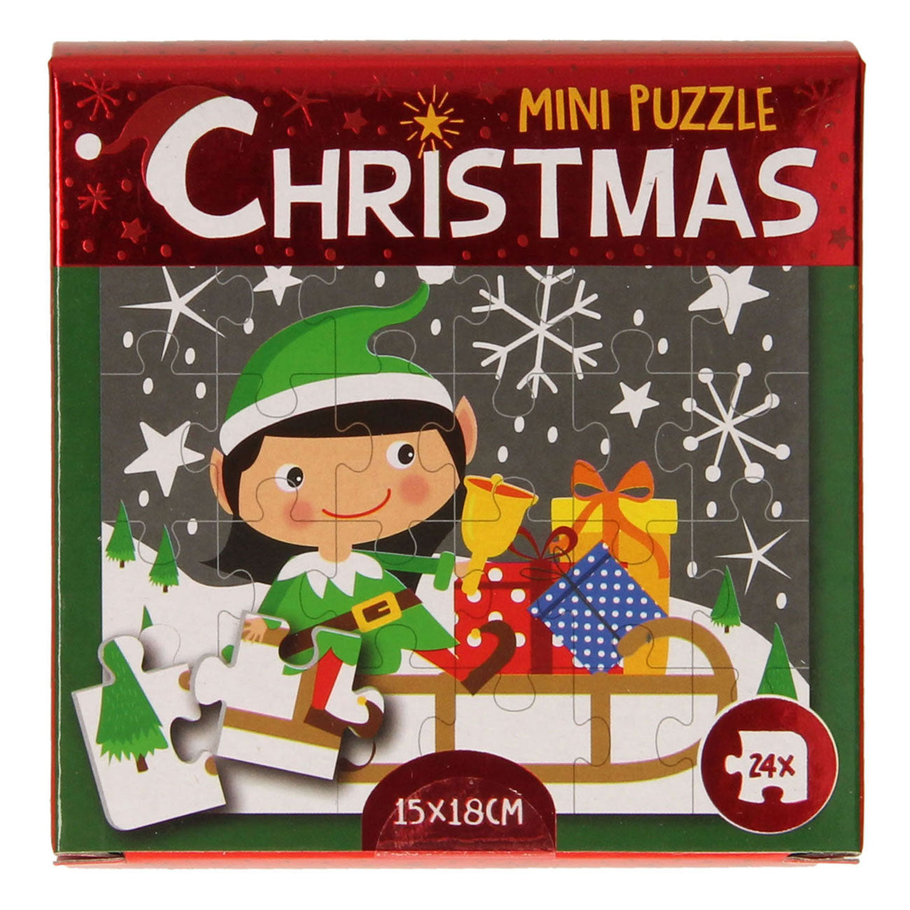 Gewinnt Holland Mini Puzzle Weihnachten, 24st.