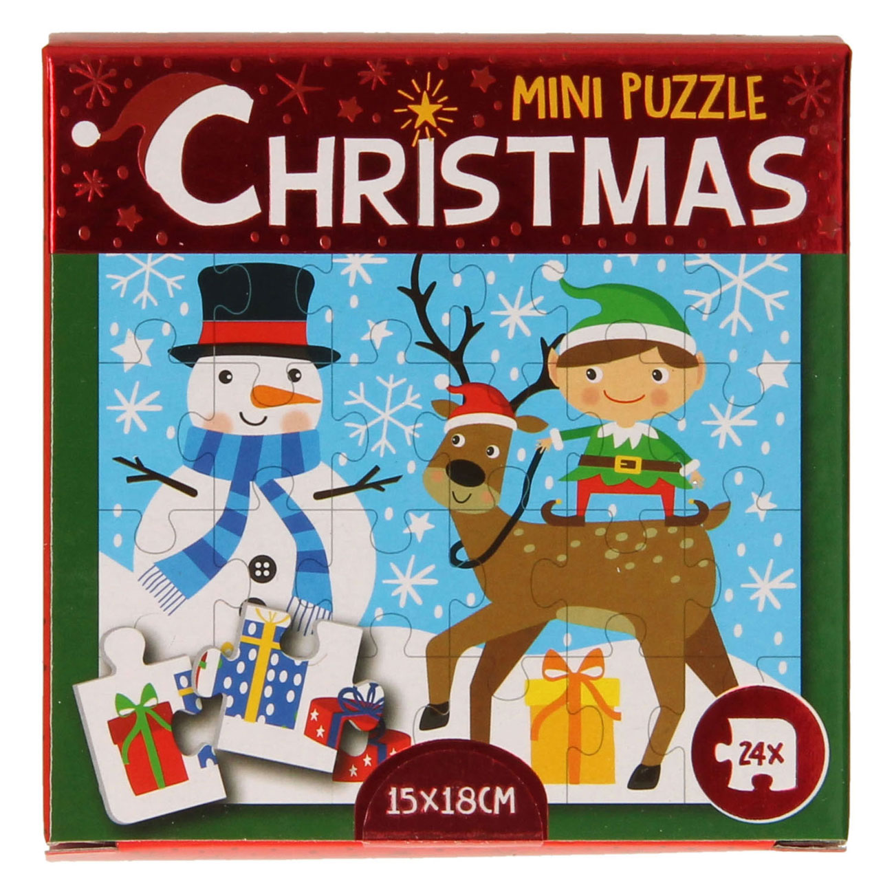 Gewinnt Holland Mini Puzzle Weihnachten, 24st.