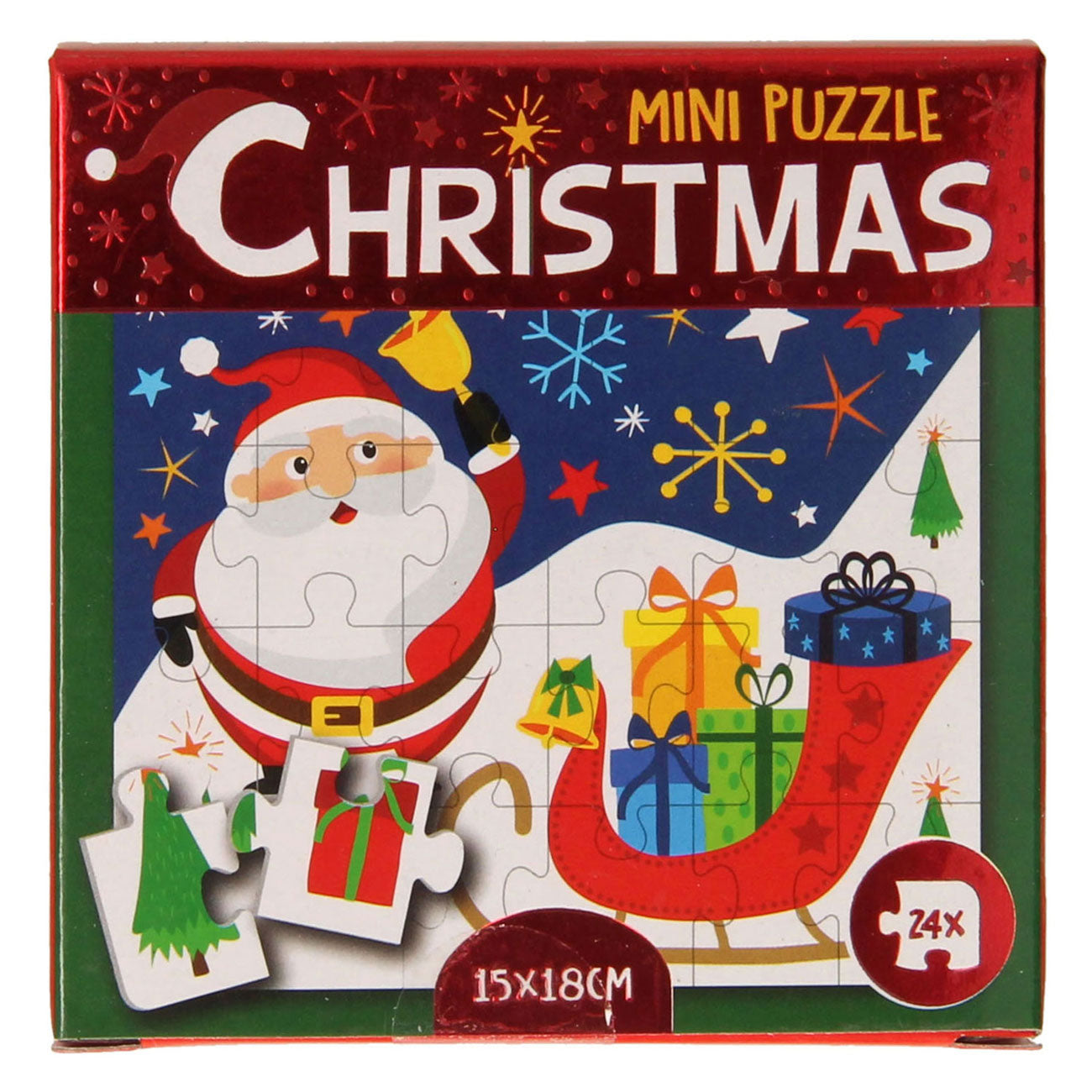 Gewinnt Holland Mini Puzzle Weihnachten, 24st.