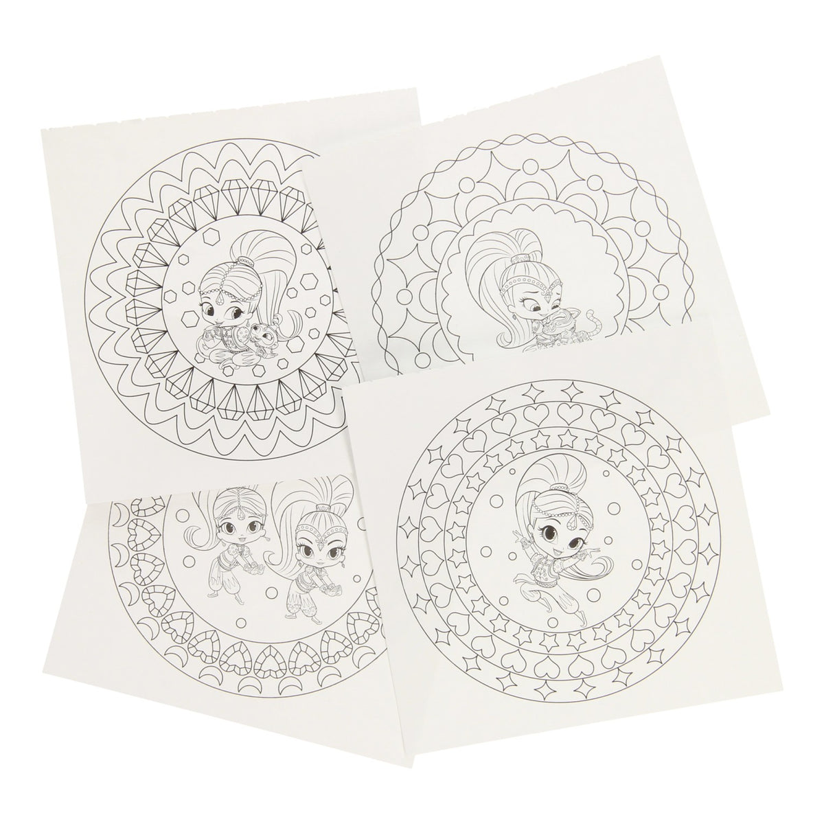 Shine Shine Mini Mandala Malbuchbuch