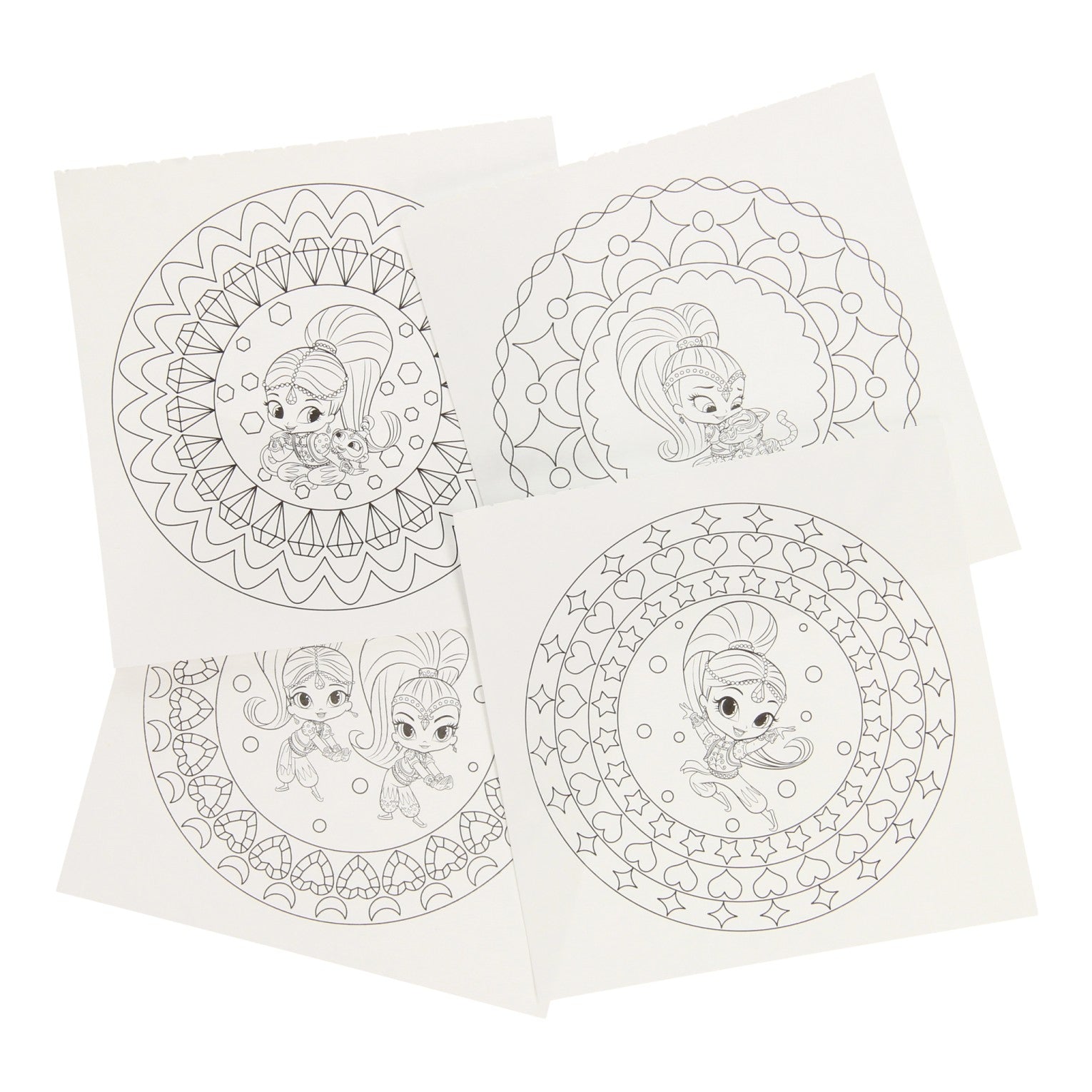 Shine Shine Mini Mandala Malbuchbuch
