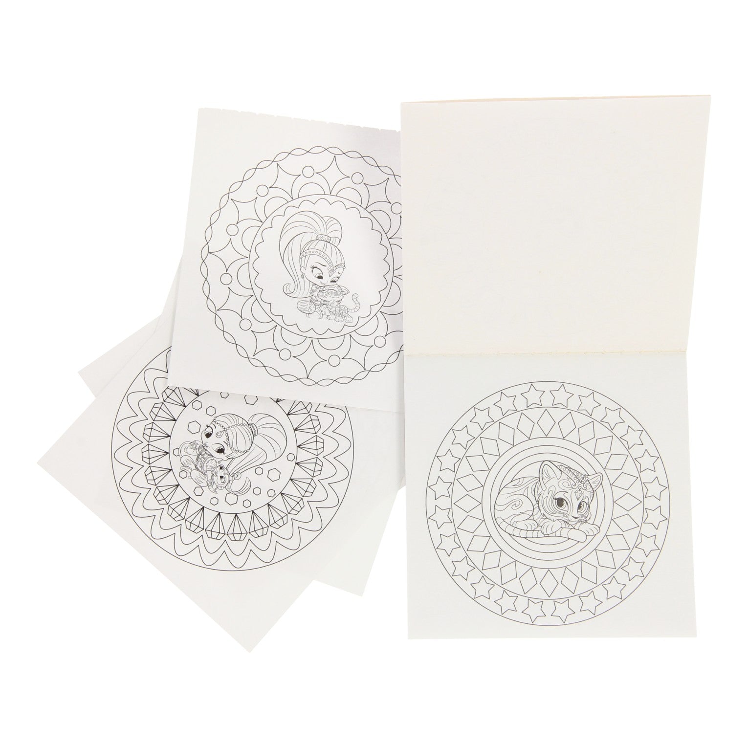 Shine Shine Mini Mandala Malbuchbuch