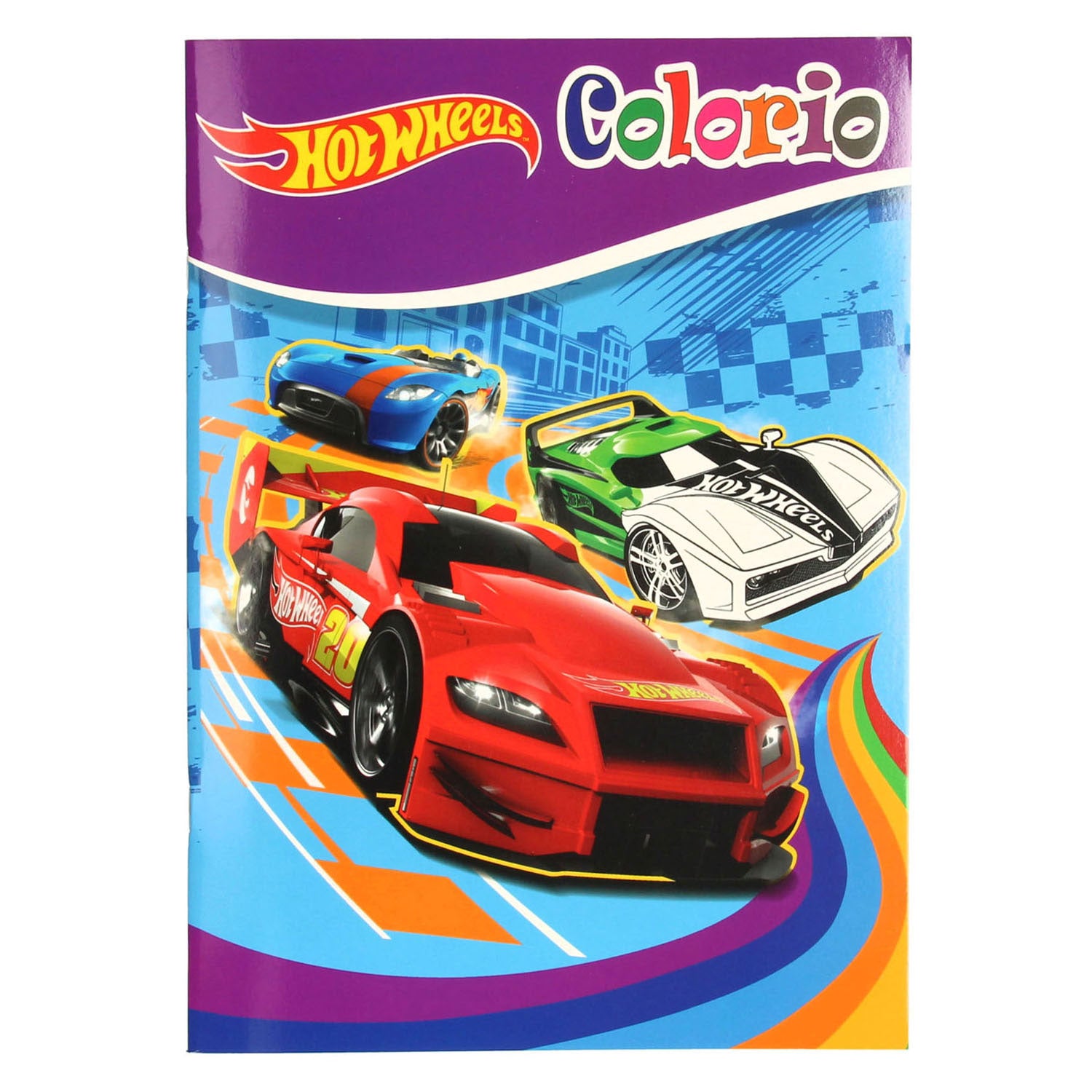 Hot Wheels Colorio Farbbuch