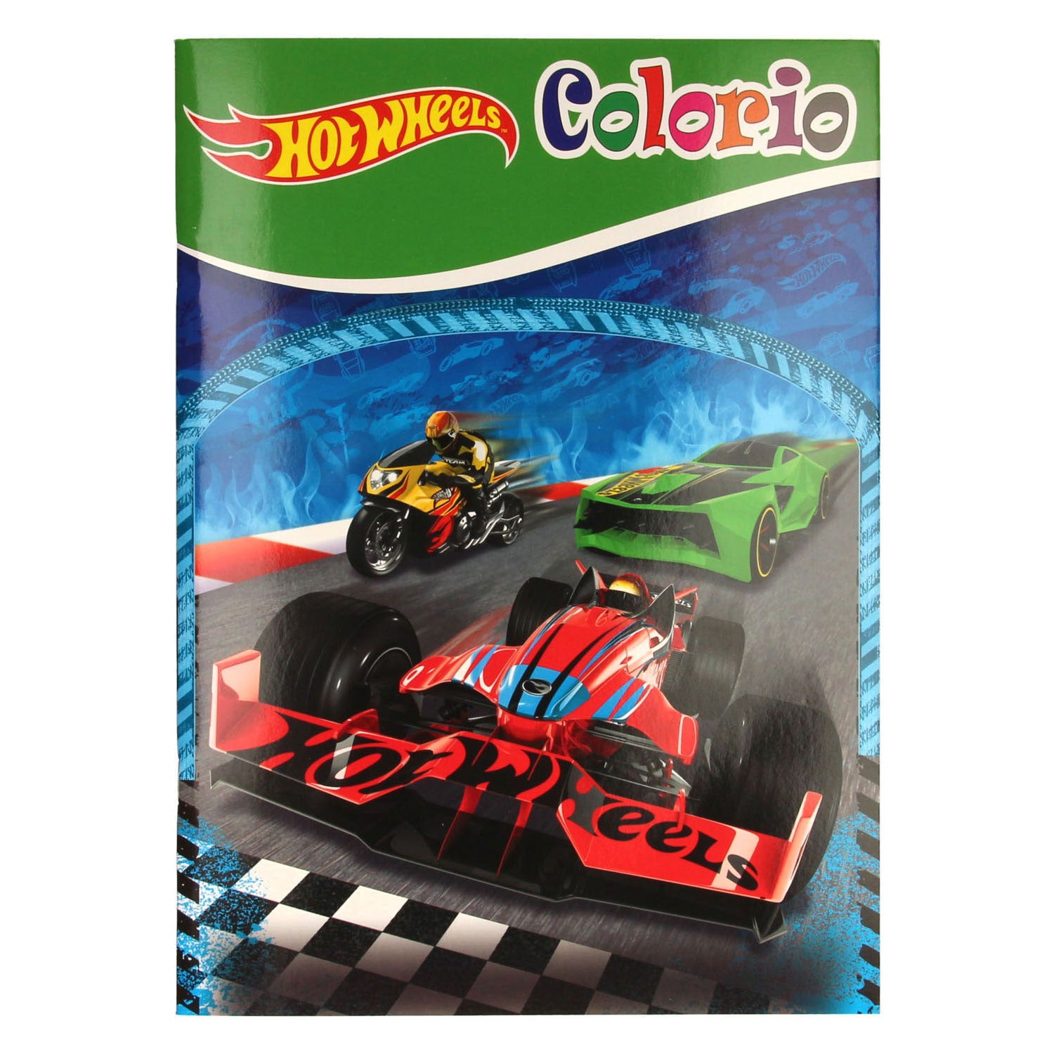 Hot Wheels Colorio Farbbuch
