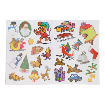 Buch Specials Nederland BV Weihnachten Sticking Colorbook